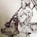 Anthony McGill, 2011, Ink on Paper
