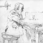 Gerard Oppitz, 2012, Graphite on Paper